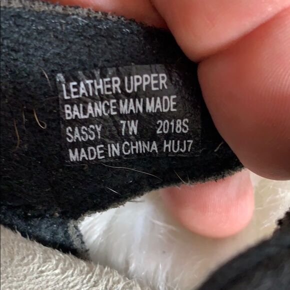 Earth Origins Sassy Black Suede Sandals Sz… - Picture 5 of 6